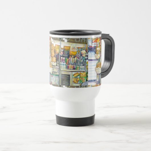Mug De Voyage Paradise Pushcart (Devant droit)