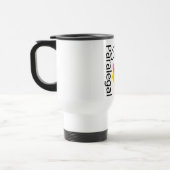 Mug De Voyage Paralégal de poussin de carrière (Gauche)