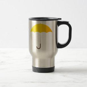 Mug De Voyage Parapluie jaune