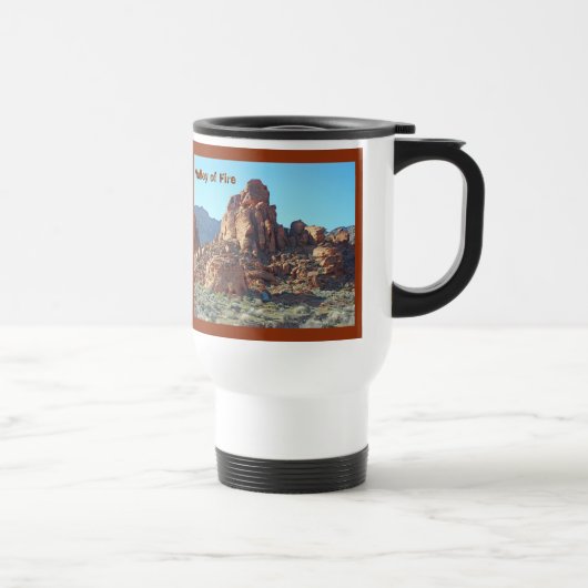 Mug De Voyage Parc d'état de Valley of Fire (Droite)