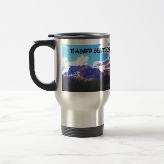 Mug De Voyage Parc national Banff - Couleur de l'eau du glacier (Gauche)