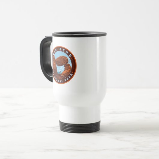 Mug De Voyage Parc national Big Bend (Devant gauche)