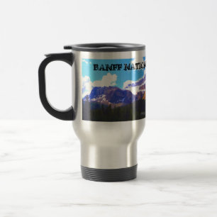 Mug De Voyage Parc national de Banff - aquarelle de glacier de