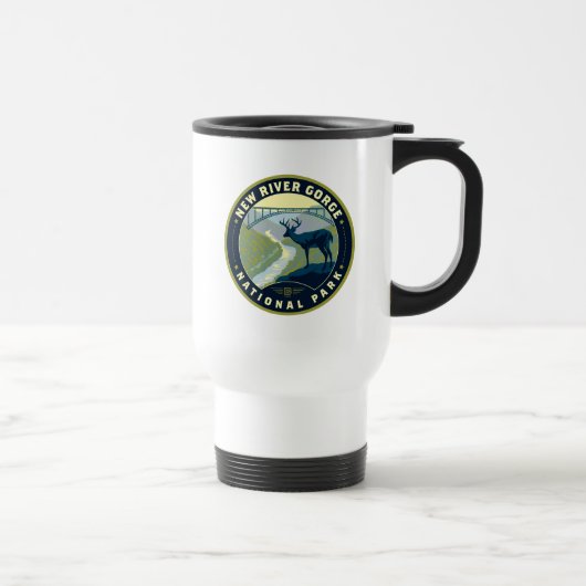 Mug De Voyage Parc national de River Gorge (Droite)