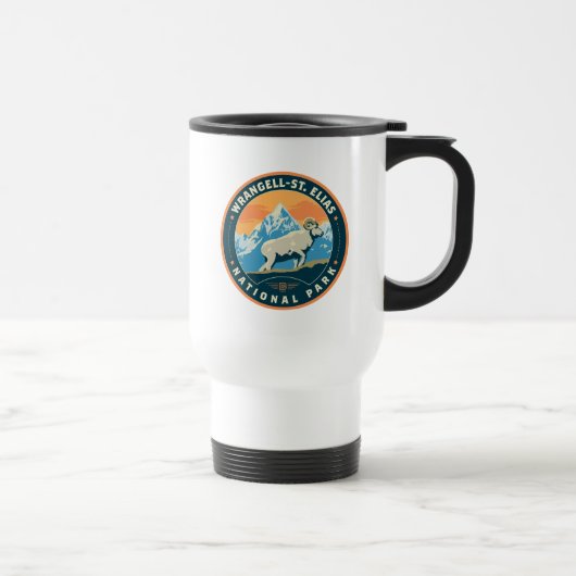 Mug De Voyage Parc national de Wrangell-St-Elias (Droite)