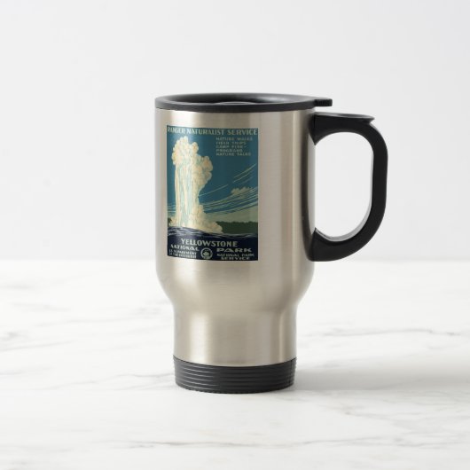 Mug De Voyage Parc national de Yellowstone (Droit)