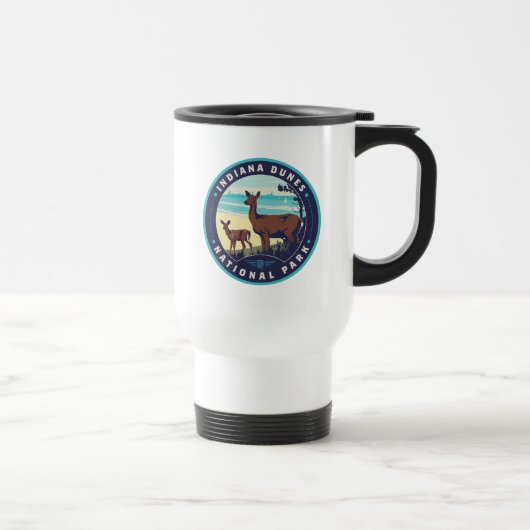 Mug De Voyage Parc national des dunes d'Indiana (Droite)