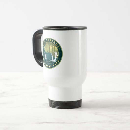 Mug De Voyage Parc national des sources chaudes (Devant gauche)