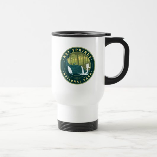 Mug De Voyage Parc national des sources chaudes (Droite)