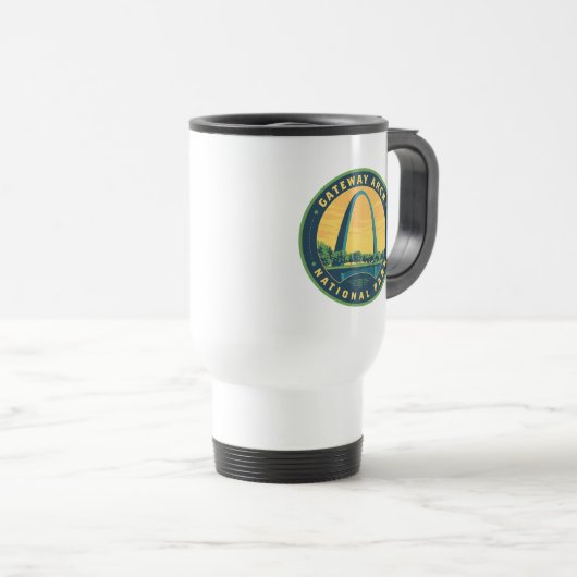 Mug De Voyage Parc national Gateway Arch (Devant droit)