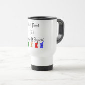 Mug De Voyage Parent fier de cadeaux de PharmD (étudiant de (Devant droit)