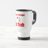Mug De Voyage Parent fier de rad TECH (Devant droit)