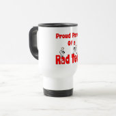 Mug De Voyage Parent fier de rad TECH (Devant gauche)