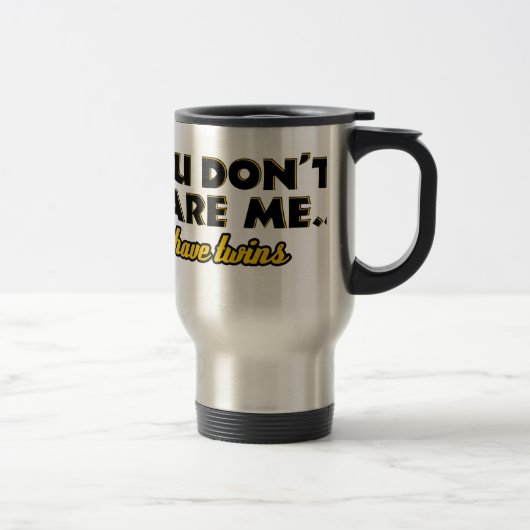 Mug De Voyage Parents frais des conceptions de jumeaux (Droit)