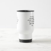 Mug De Voyage Parfois... JE ME DEMANDE SI MON MUSTANG PENSE (Centre)