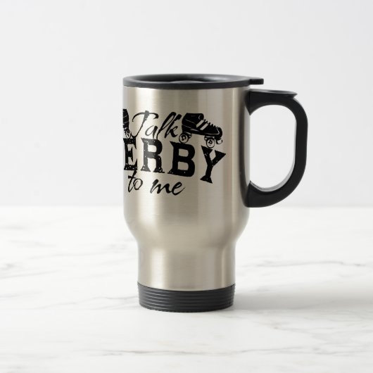 Mug De Voyage Parle Derby à moi, Roller Derby (Droit)