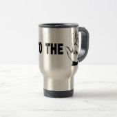 Mug De Voyage Parler À La Main (Devant droit)