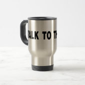 Mug De Voyage Parler À La Main (Devant gauche)