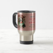 Mug De Voyage Parodie animale drôle de Mozart de compositeur (Devant gauche)