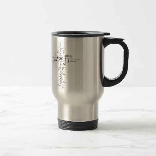 Mug De Voyage paroles chrétiennes (Droit)