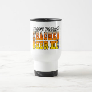 Mug De Voyage Parties de professeurs : La plus grande bière de