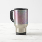 Mug De Voyage Parties scintillant Iridescente Magique Éclat rose (Devant gauche)