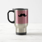 MUG DE VOYAGE PARTIES SCINTILLANTES NOIRES GIRLY DE ROSE DE (Gauche)