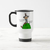 Mug De Voyage Pas au-dessus de l'humour de colline (Gauche)