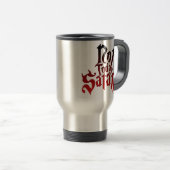 Mug De Voyage Pas aujourd'hui Satan (Devant droit)