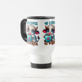 Mug De Voyage Pas de café, pas de travail (Devant gauche)