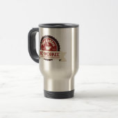 Mug De Voyage pas de café, pas de travail (Devant gauche)