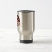 Mug De Voyage pas de café, pas de travail (Centre)