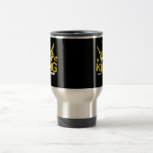 Mug De Voyage Pas de roi minimal propre (Centre)