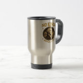 Mug De Voyage Pas de rois depuis 1776 Classique (Devant droit)