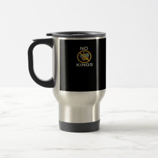 Mug De Voyage Pas de rois, dessin amusant (Gauche)