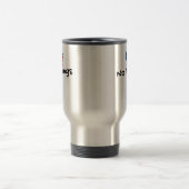 Mug De Voyage Pas de rois en Amérique Classique Minimal Propre (Centre)