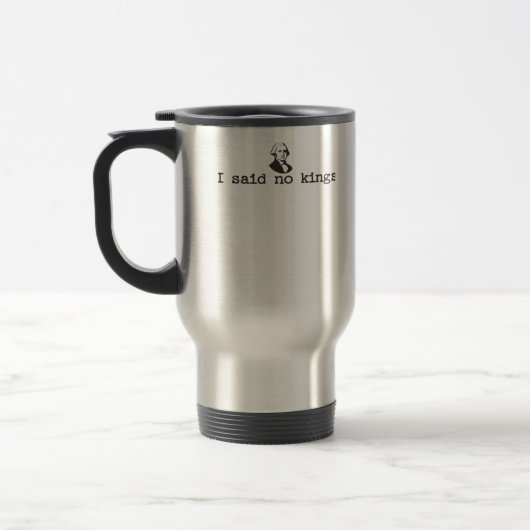 Mug De Voyage Pas de rois en Amérique Gras Décontracté (Gauche)