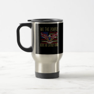 Mug De Voyage Pas de rois en Amérique Nous, le peuple, ne servon