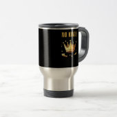 Mug De Voyage Pas de rois. Visuel simple mais percutant d'une de (Devant droit)