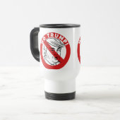 Mug De Voyage Pas de Trump (Devant gauche)