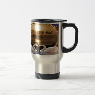 Mug De Voyage Passez une bonne journée et une bonne nuit.silver