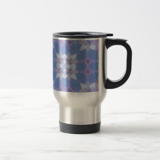 Mug De Voyage Pastel rose et bleu #3 (Droit)