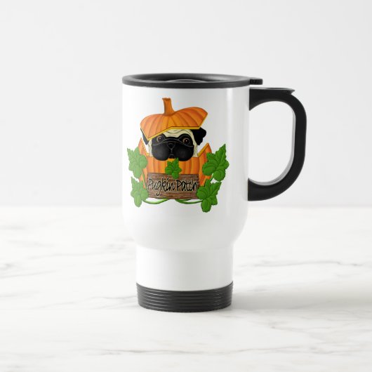 Mug De Voyage Patch Citrouille carlin (Droite)