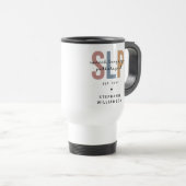 Mug De Voyage Pathologiste du langage SLP personnalisé (Devant droit)