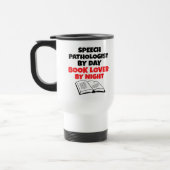 Mug De Voyage Pathologiste du livre Lover (Gauche)