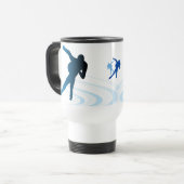 Mug De Voyage Patinage sur glace (Devant gauche)