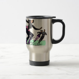 Mug De Voyage patineur artistique noir