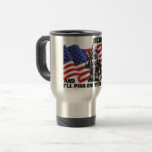 Mug De Voyage Patriote américain (Devant gauche)