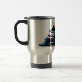 Mug De Voyage Patriotique Peinture Splatter BMW (Gauche)