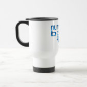 Mug De Voyage Patron du numéro 1 dans le bleu (Gauche)